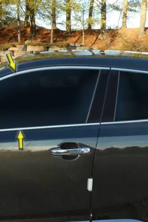 Trending TOYOTA C-HR 4dr QAA Stainless 8pcs Window Accent Package WP18141