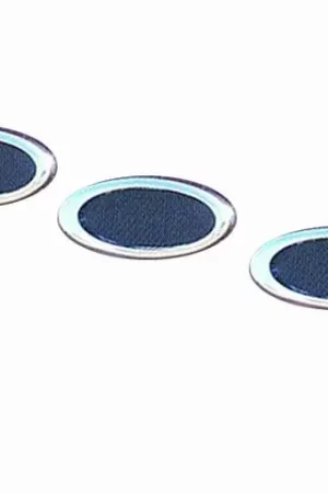 Clearance QAA Chrome ABS plastic 6pcs Port Hole Bezel PH4600R