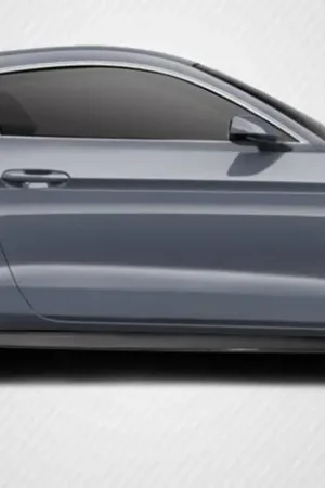 Budget Ford Mustang Grid V.2 Carbon Fiber Creations Side Skirts Body Kit 115005