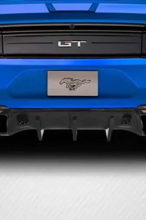 Money Back Guarantee Ford Mustang Grid Carbon Fiber Rear Bumper Diffuser Body Kit 115006