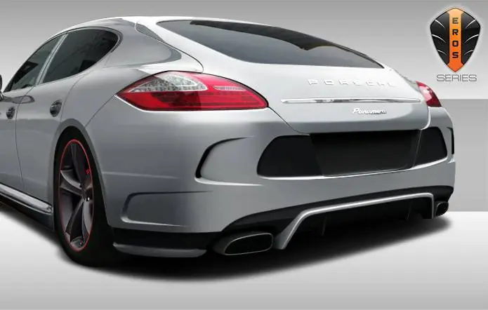 Porsche Panamera Eros Version 4 Duraflex Rear Body Kit Bumper 108287 Premium