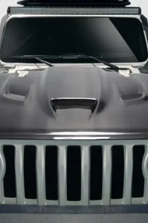Top Rated Jeep Wrangler Hellcat Carbon Fiber Creations Body Kit- Hood 115008