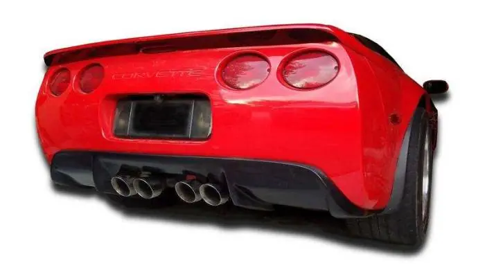 Chevrolet Corvette Stealth KBD Urethane Rear Body Kit Diffuser 37-6048 Luxury