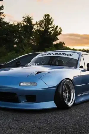 Trending Mazda Miata Deuce Style KBD Urethane Side Skirts Body Kit 37-6072