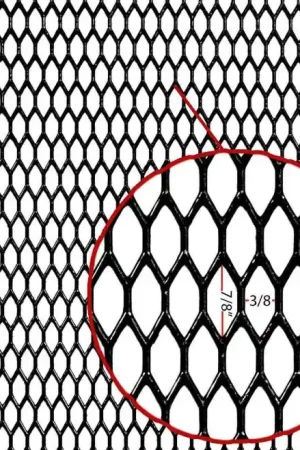 Universal Grille Premium 1 Piece KBD Urethane Mesh Grille 37-6047 Deal