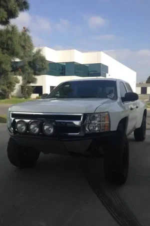 Chevrolet Silverado 4" Flare 2" Rise Adv Fiber Body Kit- Fenders AFC 104 One Day Deal