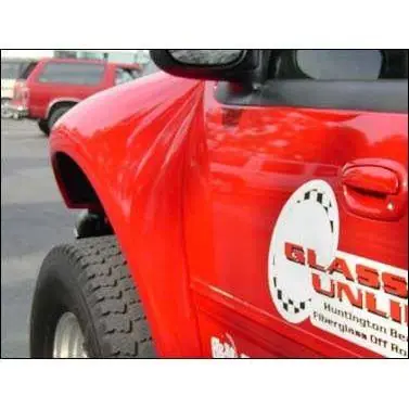 Express Delivery Ford F-150 6" Flare 4" Rise Adv Fiber Body Kit- Fenders AFC 43