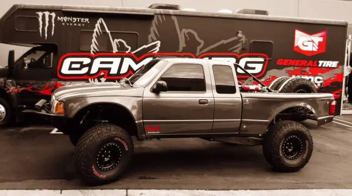 Ford Ranger 4.5" Flare 3" Rise Adv Fiber Body Kit- Bedside Fenders AFC 11 Free Shipping