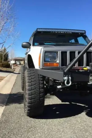 Exclusive Offer Jeep Cherokee 4.5" Flare 3" Rise Adv Fiber Body Kit- Fenders AFC 71