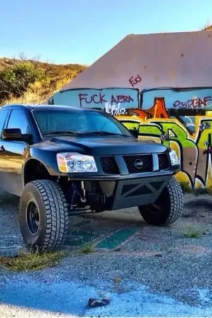 Authentic Nissan Titan 4.5" Flare 3" Rise Adv Fiber Body Kit- Bedside Fenders AFC 95