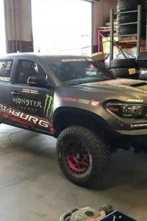 New Release Toyota Tacoma 4" Flare 2" Rise Adv Fiber Body Kit- Fenders AFC 156