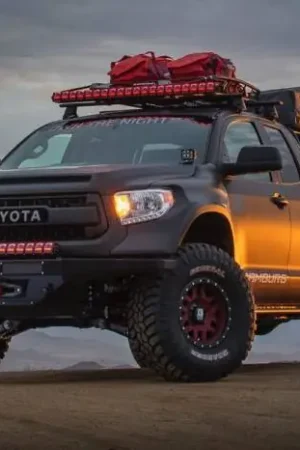 Modern Toyota Tundra 4" Flare 2" Rise Adv Fiber Body Kit- Fenders AFC 142