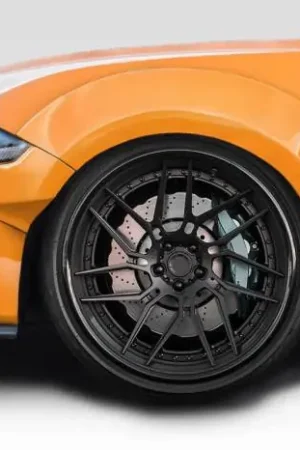 Hot Picks Ford Mustang Grid Couture Urethane Wide Front Fender Flares 114998