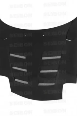 Hassle-Free Returns Mazda RX7 TS-Style Seibon Carbon Fiber Body Kit- Hood!!! HD9396MZRX7-TS