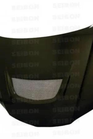 Crafted Mitsubishi Lancer OE Seibon Carbon Fiber Body Kit- Hood!! HD0305MITEVO8-OE