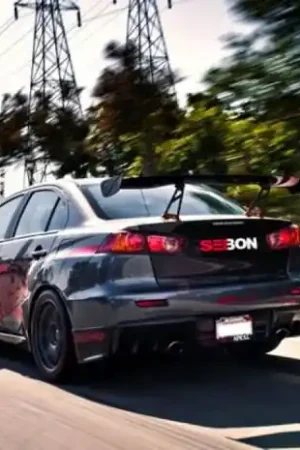 Latest Mitsubishi Lancer OE Seibon Carbon Fiber Body Kit-Trunk/Hatch!!! TL0809MITEVOX