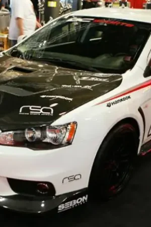 Trending Mitsubishi Lancer OE Seibon Carbon Fiber Front Bumper Lip Body Kit!!! FL0809MITE