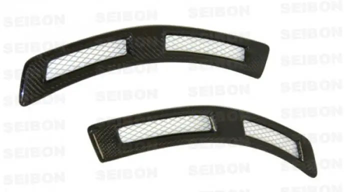 Time-Limited Mitsubishi Lancer OE-Style Seibon Carbon Fiber Fender Ducts! FD0809MITEVOX