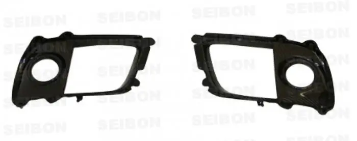 Mitsubishi Lancer OE Seibon Carbon Fiber FOG LIGHT SURROUNDS!!! FLS0809MITEVOX Seasonal Sale