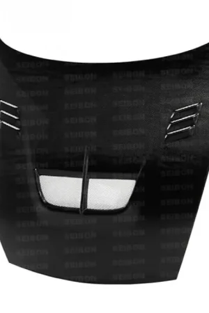 Hassle-Free Returns Nissan 370Z BD Seibon Carbon Fiber Body Kit- Hood!!! HD0910NS370-BD