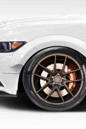 Cheap Ford Mustang KT Wide Body Duraflex Wide Front Fender Flares 114951