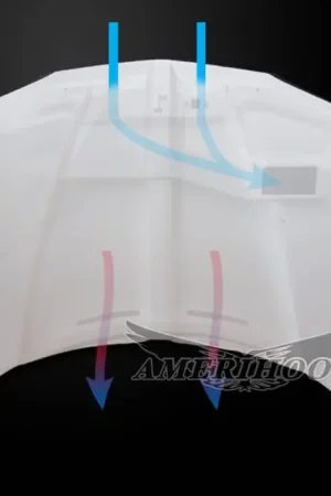 Fan Favorite Chevrolet Camaro WS6 AmeriHood Heat Extracting Hood CCM93AHWS6FH