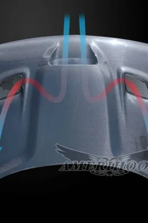 Dodge Challenger HC-Style AmeriHood Carbon Fiber Hood DCG08AHCATCFH Holiday Sale