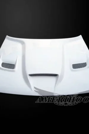 Modern Dodge Challenger HC-Style AmeriHood Ram Air Hood DCG08AHCATFHW