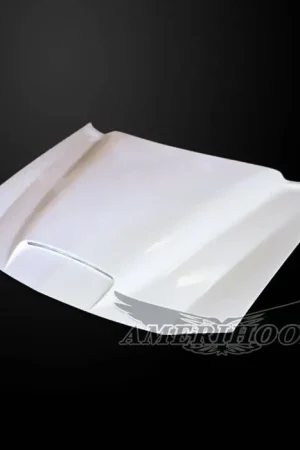Original Dodge Charger BigBoss-Style AmeriHood Ram Air Hood DC06AHRKSFHW