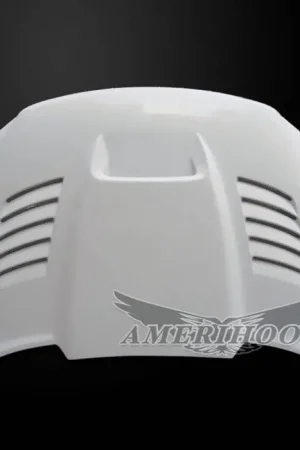 Dodge Ram 1500 SSK-Style AmeriHood Ram Air Hood DR09AHSSKFHW Best Choice