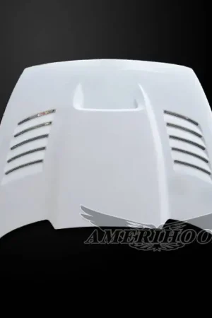 Dodge Ram 2500 SSK-Style AmeriHood Ram Air Hood DR94AHSSKFHW25 Modern