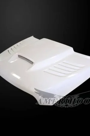 Brand New Dodge Ram 2500 SSK-Style AmeriHood Heat Extracting Hood DR10AHSSKFHW25