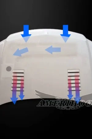 Secure Checkout Ford F-250 E-Style AmeriHood Ram Air Hood F2597AHTE2FH