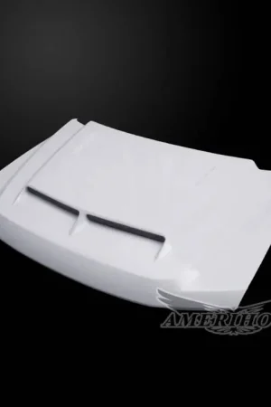 Hot Deal Ford F-450 E-Style AmeriHood Ram Air Hood F4517AHTEFHW
