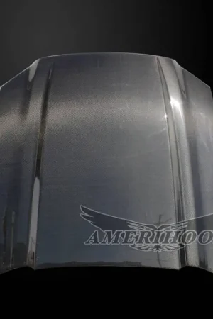 Exclusive Offer Ford Mustang 3" Cowl AmeriHood Carbon Fiber Hood FM10AHCWLCFH500
