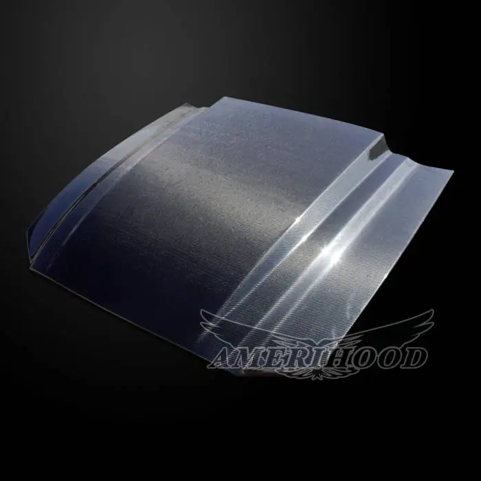Buy Direct Ford Mustang 3" Cowl AmeriHood Carbon Fiber Hood FM13AHCWLCFH