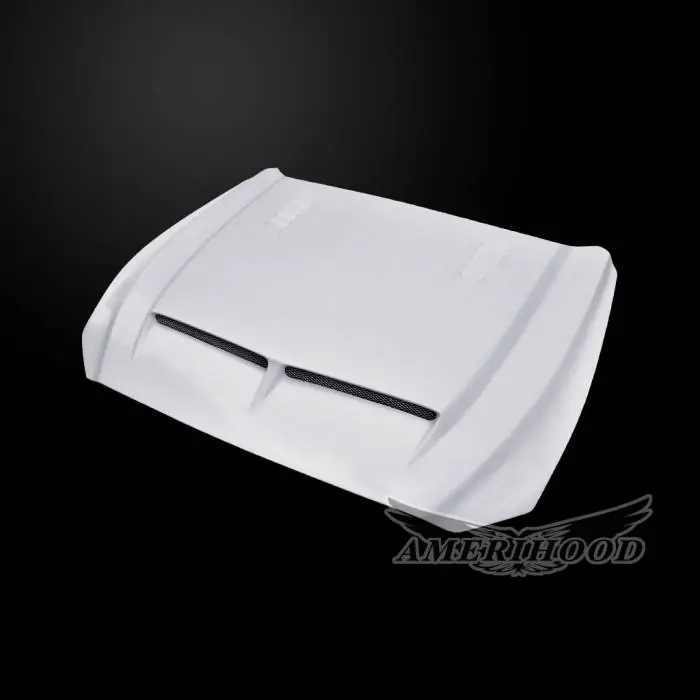 Ford Mustang E-Style AmeriHood Ram Air Hood FM15AHTEFHW Worldwide Shipping