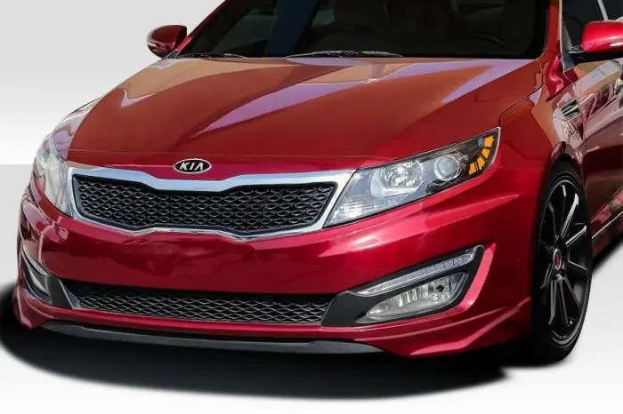 Kia Optima Wing Type Duraflex Front Lip Add Ons 114523 Express Delivery