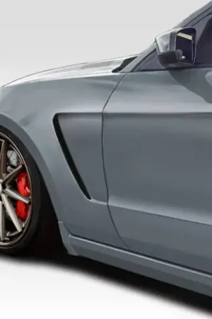 Affordable Ford Mustang GT350 V2 Look Duraflex Body Kit- Front Fenders 115036