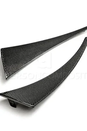 Get Yours Chevy Corvette C7 Type-OE Anderson Composites Fiber Mud Flaps AC-RMG14CHC7-OE