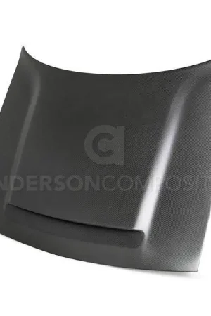 Crafted Dodge Challenger Type-OE Anderson Composites Dry Carbon Fiber Hood AC-HD18DGCHDM-OE-DRY