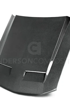 Modern Ford Mustang Ram Air Anderson Composites Fiber Body Kit- Hood AC-HD0506FDMU-CD