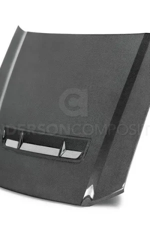 Worldwide Shipping Ford Mustang Type-GT Anderson Composites Fiber Body Kit- Hood AC-HD1011FDMU-GT
