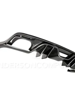 Must Have Ford Mustang Type-AR Anderson Composites Fiber Rear Bumper Diffuser AC-RL15FDMU-ARQ