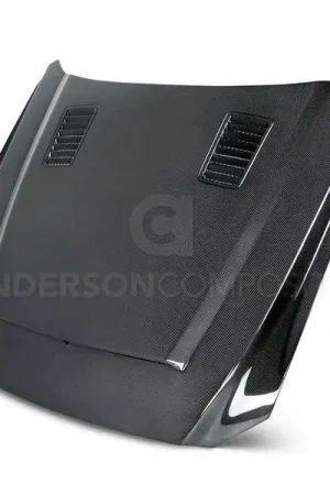 Wholesale Ford Mustang KR Anderson Composites Fiber Body Kit- Hood AC-HD15FDMU-SN-DS