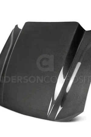 Clearance Ford Mustang 4 Cowl Anderson Composites Fiber Body Kit- Hood AC-HD18FDMU-CJ-DS