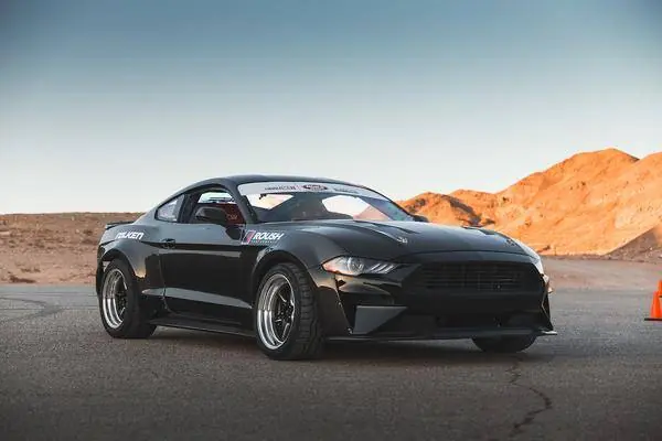 Viral Ford Mustang Type-JTP Anderson Composites Fiber Fender Flares AC-18MUWBC