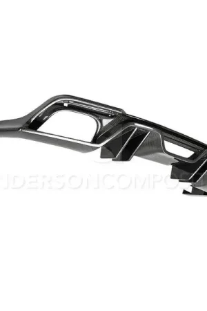 Viral Ford Mustang Type-AR Anderson Composites Fiber Rear Diffuser AC-RL18FDMU-AR