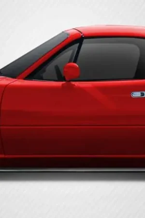 Low Price Mazda Miata Pro Garage Carbon Fiber Side Skirt Splitters Body Kit!! 115452