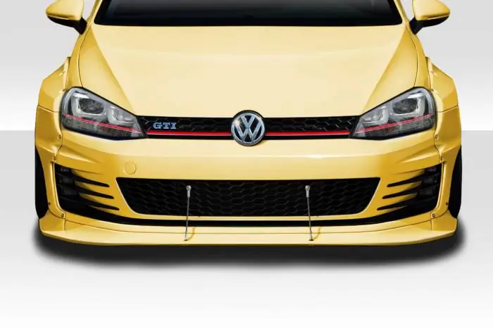Cheap Volkswagen Golf TKO RBS Duraflex Front Bumper Lip Body Kit 115705